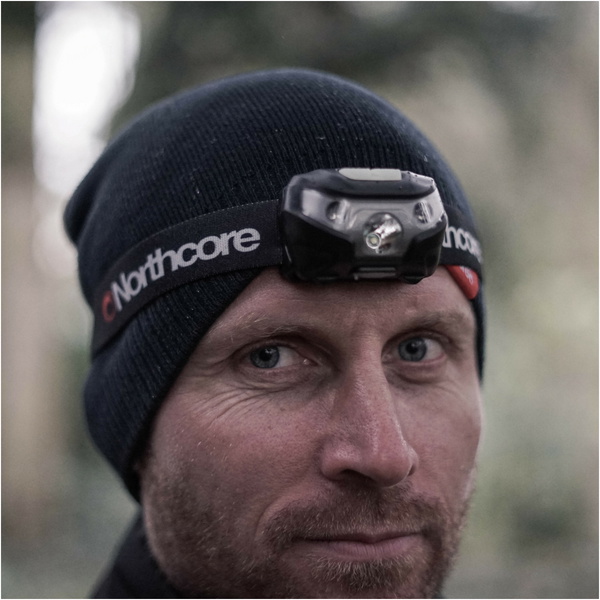 2026 Northcore USB Head Torch NOCO116 - Black